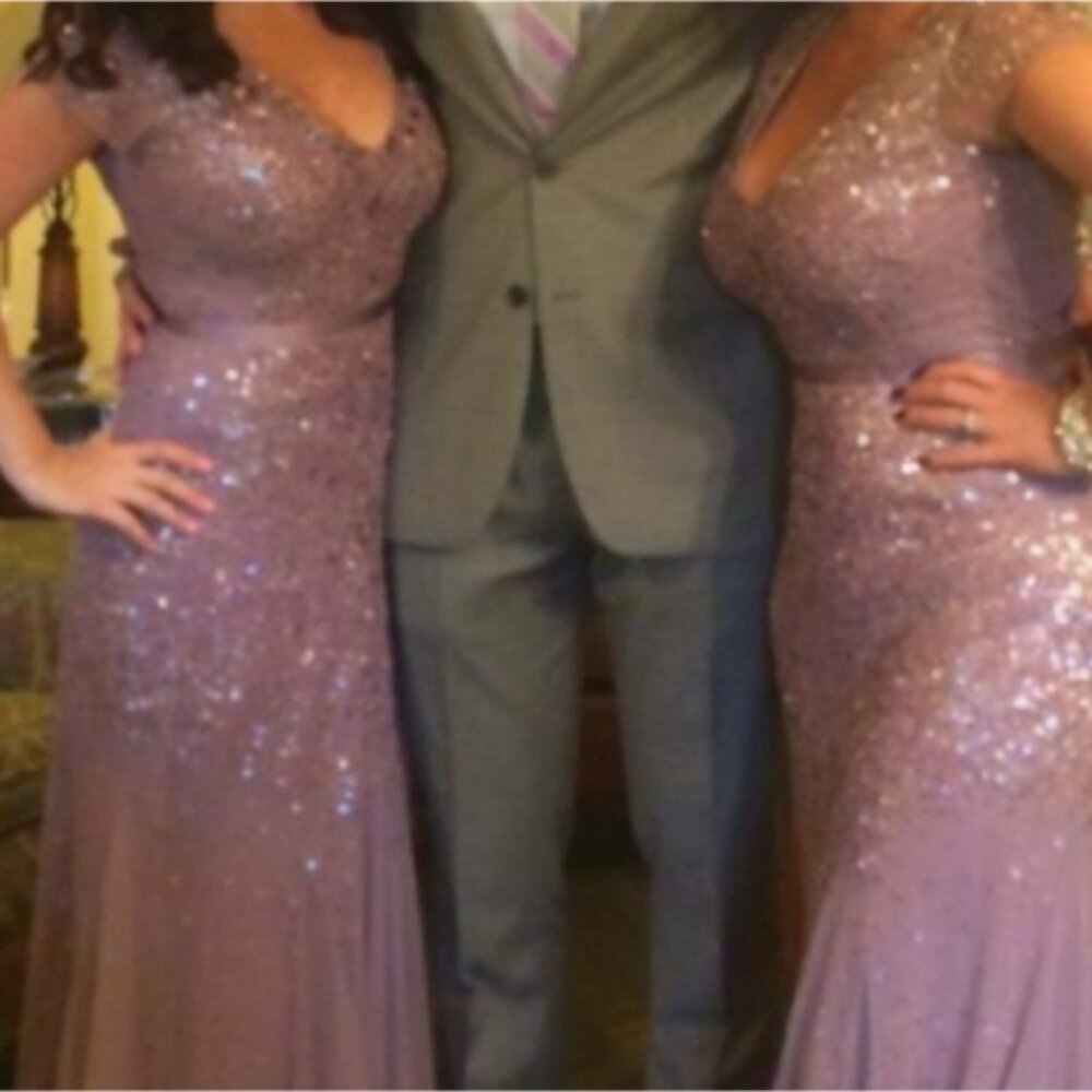 Adrianna Papell Embellished gown formal dress - Picture 2 of 7